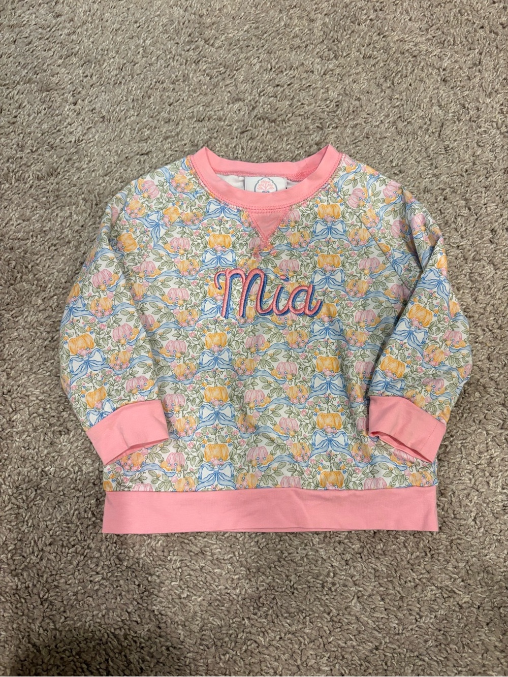 Cypress Row “Mia” Pumpkin Sweatshirt